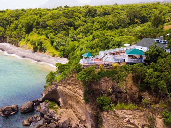 Three Palms Beach Villa for Sale in Laborie Saint Lucia caribbean