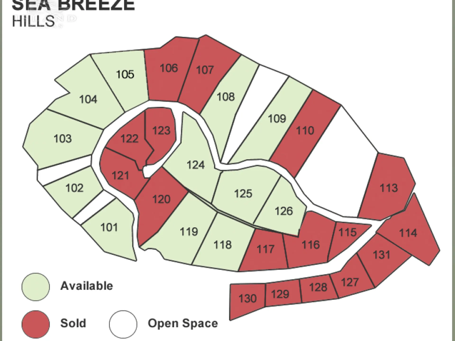 Sea Breeze Hills Lot No 118 114